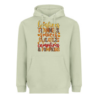 Matcha bonfires flannels s'mores campfires and pumpkins Heavyweight Hoodie - Zillion Design Studio