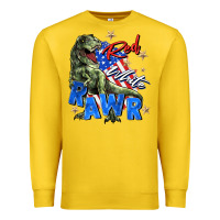 Lemon red white rawr Premium Sweatshirt - Zillion Design Studio