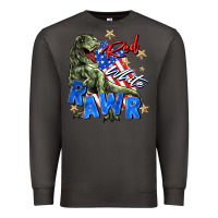 Smoke red white rawr Premium Sweatshirt - Zillion Design Studio
