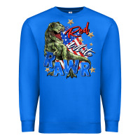 True Royal red white rawr Premium Sweatshirt - Zillion Design Studio