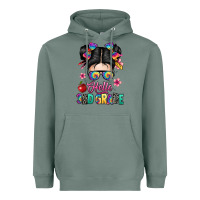 Sage hello third grade kid Heavyweight Hoodie - texasbilliewilder