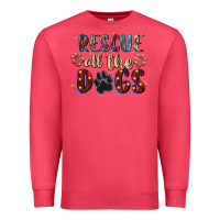 Cardinal rescue all the dogs Premium Sweatshirt - Zillion Design Studio