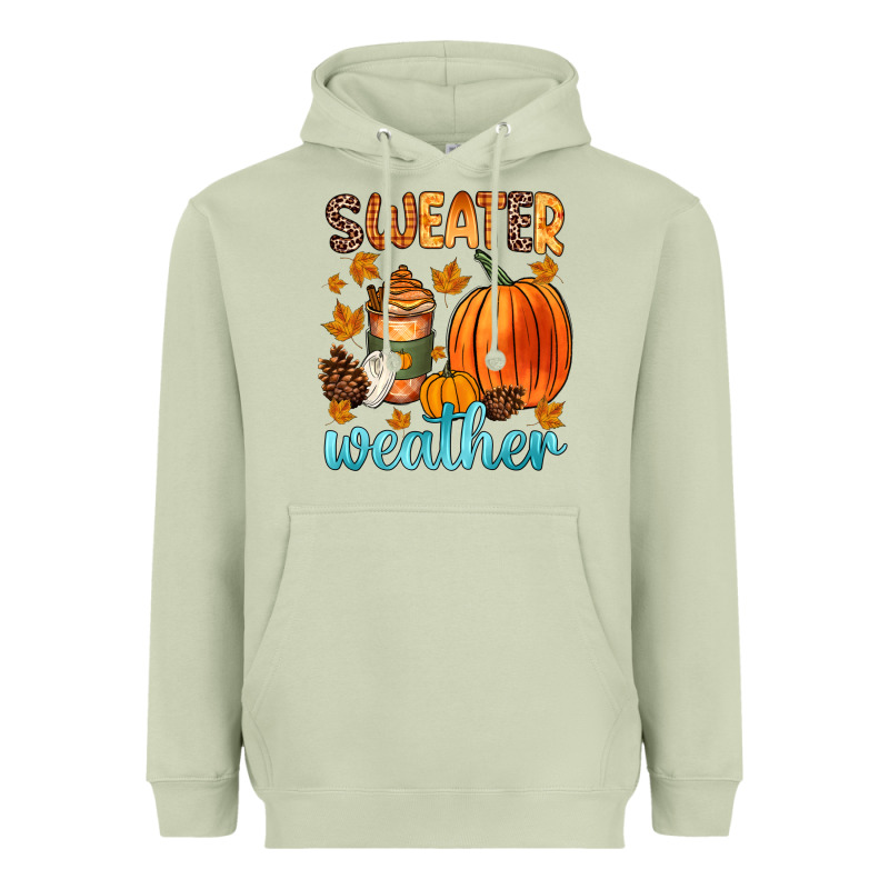 Bonfires Flannels S'mores Campfires And Pumpkins Heavyweight Hoodie by Zillion Design Studio | Teevron