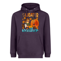 Plum bonfires flannels s'mores campfires and pumpkins Heavyweight Hoodie - Zillion Design Studio