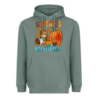 Sage bonfires flannels s'mores campfires and pumpkins Heavyweight Hoodie - Zillion Design Studio
