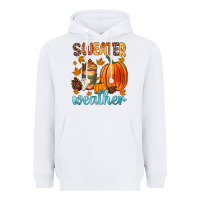White bonfires flannels s'mores campfires and pumpkins Heavyweight Hoodie - Zillion Design Studio