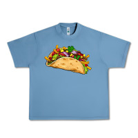 Pebble Blue mexican taco Urban Heavy Tee - Artiststas