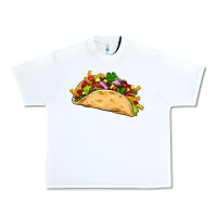 White mexican taco Urban Heavy Tee - Artiststas