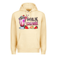 Pina Colada milkshake with strawberry Premium Hoodie - AdoDesignShop