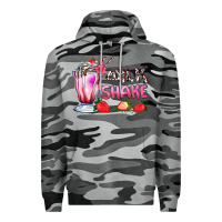 Milkshake With Strawberry Premium Hoodie | Teevron