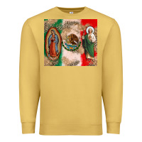 Antique Gold Virgin Mary and San Judas Premium Sweatshirt - CTS Tumbler Store