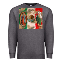 Charcoal Heather Virgin Mary and San Judas Premium Sweatshirt - CTS Tumbler Store