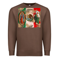 Chestnut Virgin Mary and San Judas Premium Sweatshirt - CTS Tumbler Store