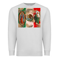 Dove Grey Virgin Mary and San Judas Premium Sweatshirt - CTS Tumbler Store