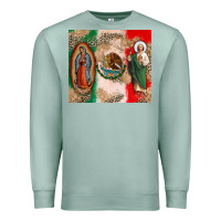 Seafoam Virgin Mary and San Judas Premium Sweatshirt - CTS Tumbler Store