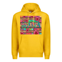Lemon mama with tie dye and flowers Premium Hoodie - Artiststas