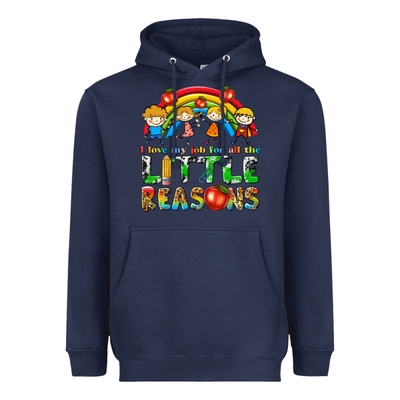I Love My Job For All The Little Reasons Heavyweight Hoodie by texasbilliewilder | Teevron