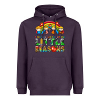 Plum i love my job for all the little reasons Heavyweight Hoodie - texasbilliewilder