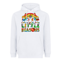 White i love my job for all the little reasons Heavyweight Hoodie - texasbilliewilder
