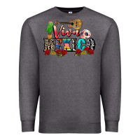 Charcoal Heather viva mexico Premium Sweatshirt - CTS Tumbler Store