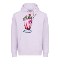 Lilac milkshake Premium Hoodie - AdoDesignShop