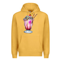 Mustard milkshake Premium Hoodie - AdoDesignShop
