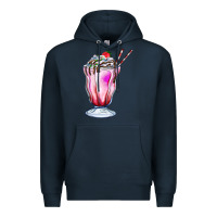 Navy milkshake Premium Hoodie - AdoDesignShop