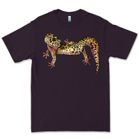 Plum Gecko Lizard Illustrations Premium Tee - LillyAllenDesigns