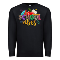Black school vibes Premium Sweatshirt - Zillion Design Studio
