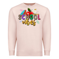 Pale Pink school vibes Premium Sweatshirt - Zillion Design Studio
