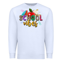 White school vibes Premium Sweatshirt - Zillion Design Studio