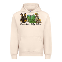 Sandshell Peace Love Baby Baboon Urban Hoodie - LillyAllenDesigns