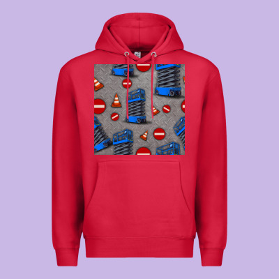 Scissor Lift Seamless Pattern Premium Hoodie Designed By Bundleandbundleshop