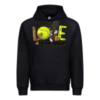 Black for the love of the game tennis Urban Hoodie - BarkalooDesign