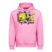 Fuchsia Pink for the love of the game tennis Urban Hoodie - BarkalooDesign