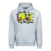 Heather Grey for the love of the game tennis Urban Hoodie - BarkalooDesign