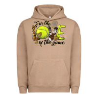Pigment Burro for the love of the game tennis Urban Hoodie - BarkalooDesign