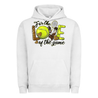 Pigment Lunar Rock for the love of the game tennis Urban Hoodie - BarkalooDesign