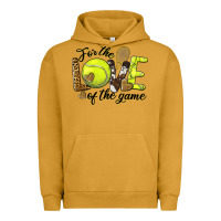 Pigment Peanut Butter for the love of the game tennis Urban Hoodie - BarkalooDesign