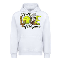 White for the love of the game tennis Urban Hoodie - BarkalooDesign