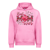 Fuchsia Pink best mom ever Urban Hoodie - NancyCooperArtShop