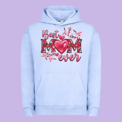 Best Mom Ever Urban Hoodie Designed By Nancycooperartshop