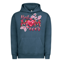 Pigment Midnight Navy best mom ever Urban Hoodie - NancyCooperArtShop