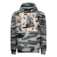 Slate Camo forklift seamless pattern Premium Hoodie - BundleAndBundleShop