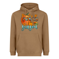 Toasted Coconut pumpkin season Heavyweight Hoodie - Zillion Design Studio