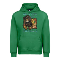 Emerald life is better with a dachshund Urban Hoodie - BarkalooDesign