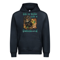 Navy life is better with a dachshund Urban Hoodie - BarkalooDesign