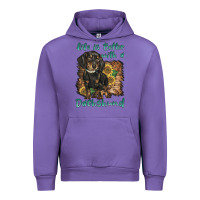 Tulip life is better with a dachshund Urban Hoodie - BarkalooDesign