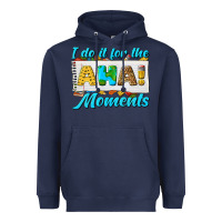Navy i do it for the aha moments Heavyweight Hoodie - texasbilliewilder