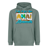 Sage i do it for the aha moments Heavyweight Hoodie - texasbilliewilder